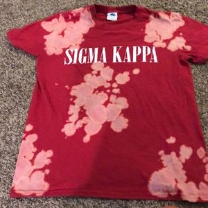 Sigma kappa tie dye shirt - Ali & Ariel